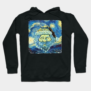 Santa Van Gogh Style Hoodie